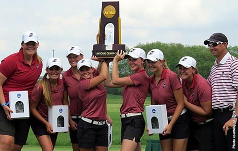 women's golf champs