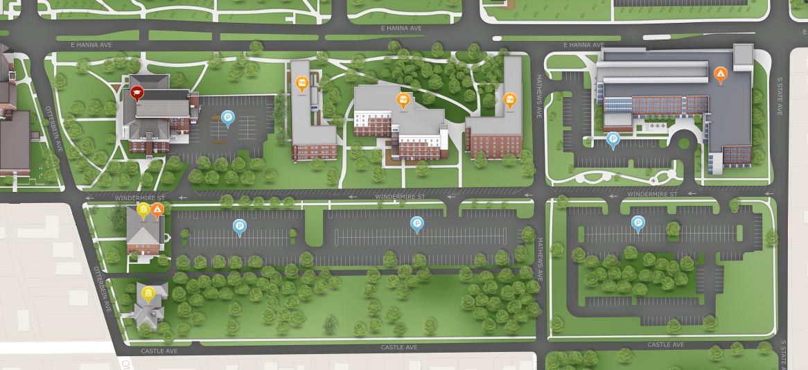 university of indianapolis campus map Street Changes Will Add Parking Ease Traffic Uindy 360 university of indianapolis campus map