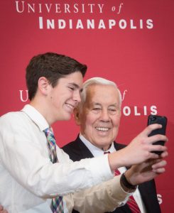 Selfie with senator