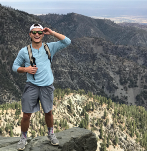 Andrew Rattay at Mt. Baldy, California