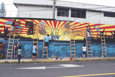 social practice art mural