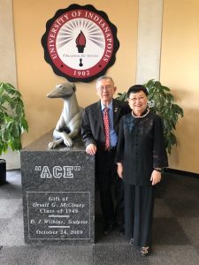 Phylis Lan Lin with her husband, Leon Lin