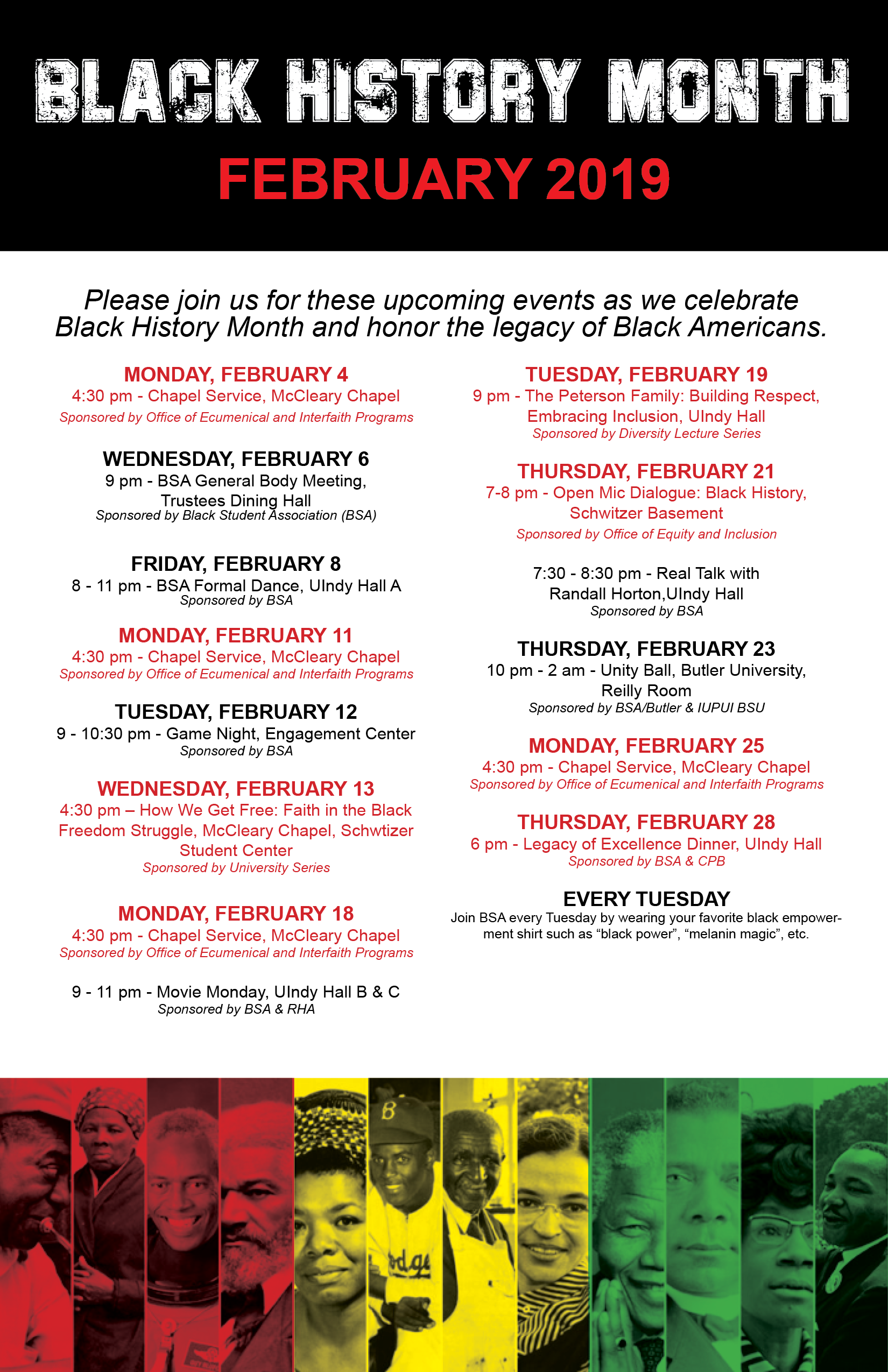 2019 Black History Month events continue - UIndy 360