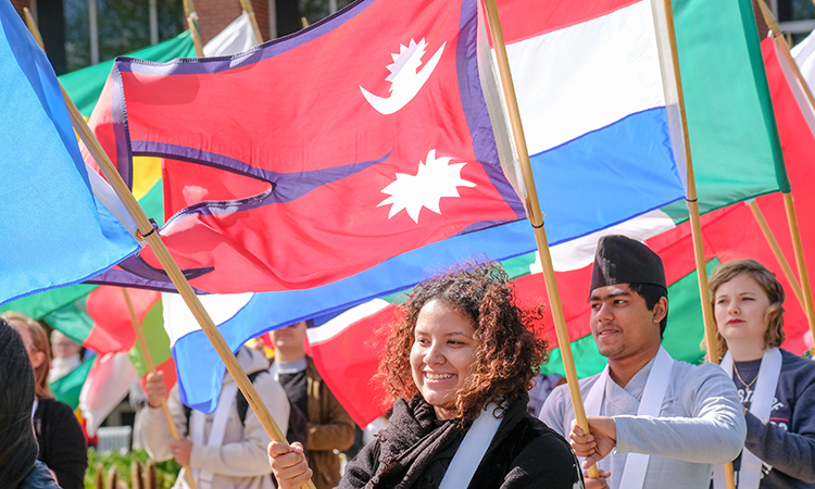 Celebration of the Flags