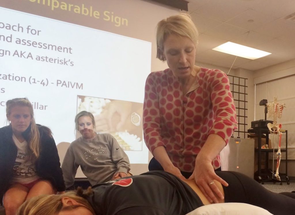 Physical therapy professor Emily Slaven named Teacher of the Year