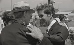 Richard Lugar, Indiana State Fair, 1976. Photo: University of Indianapolis Institute for Civic Leadership & Mayoral Archives