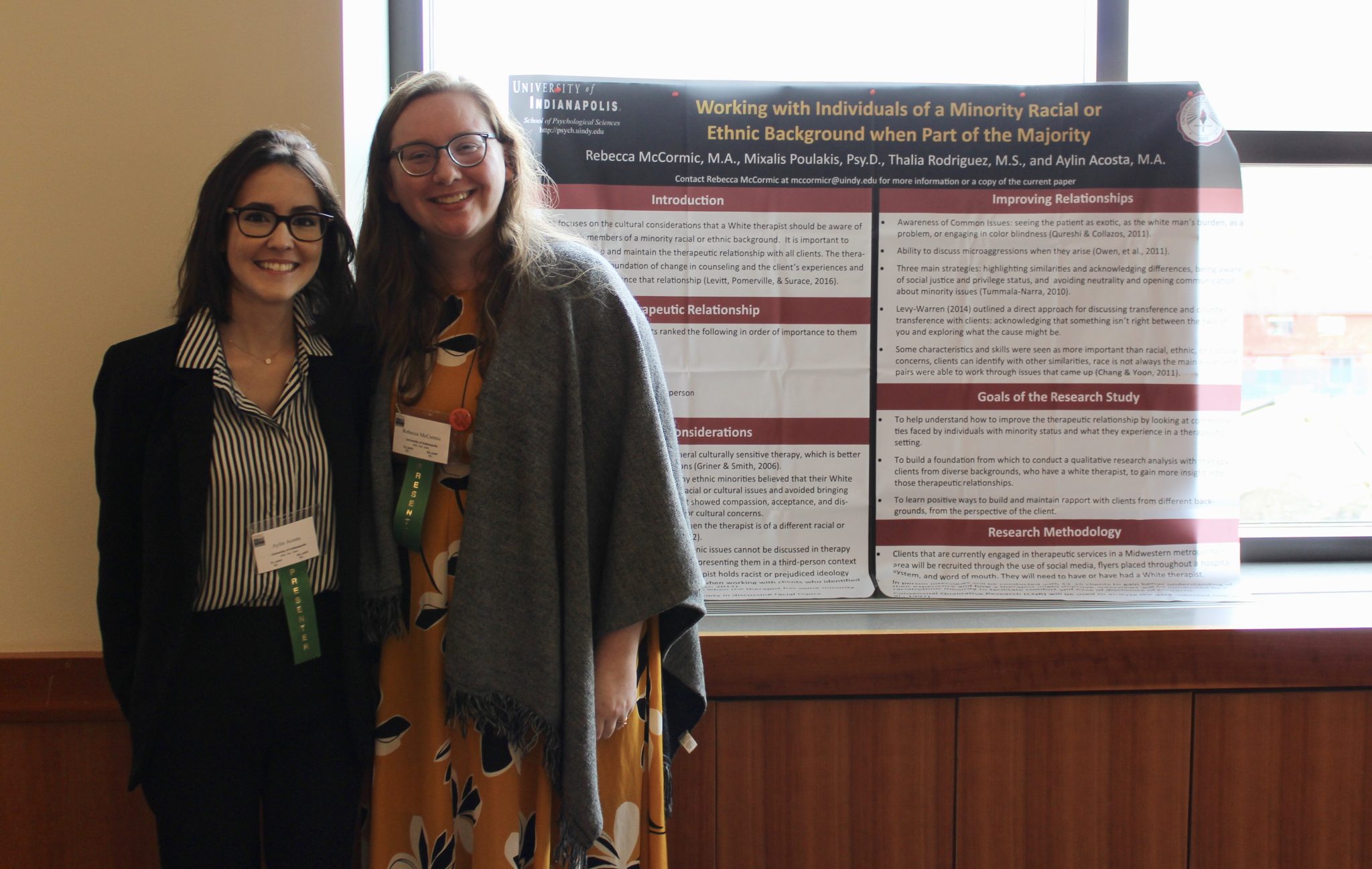 Michael Poulakis And Psyd Students Present Research At National 