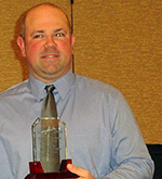 Jonathan Grismore receives IBEA state-level award
