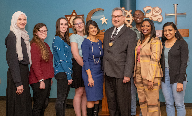 Annual Interfaith Peace Service combined with presentation of Jerry Israel Interfaith Service Award to Dr. Michael Cartwright