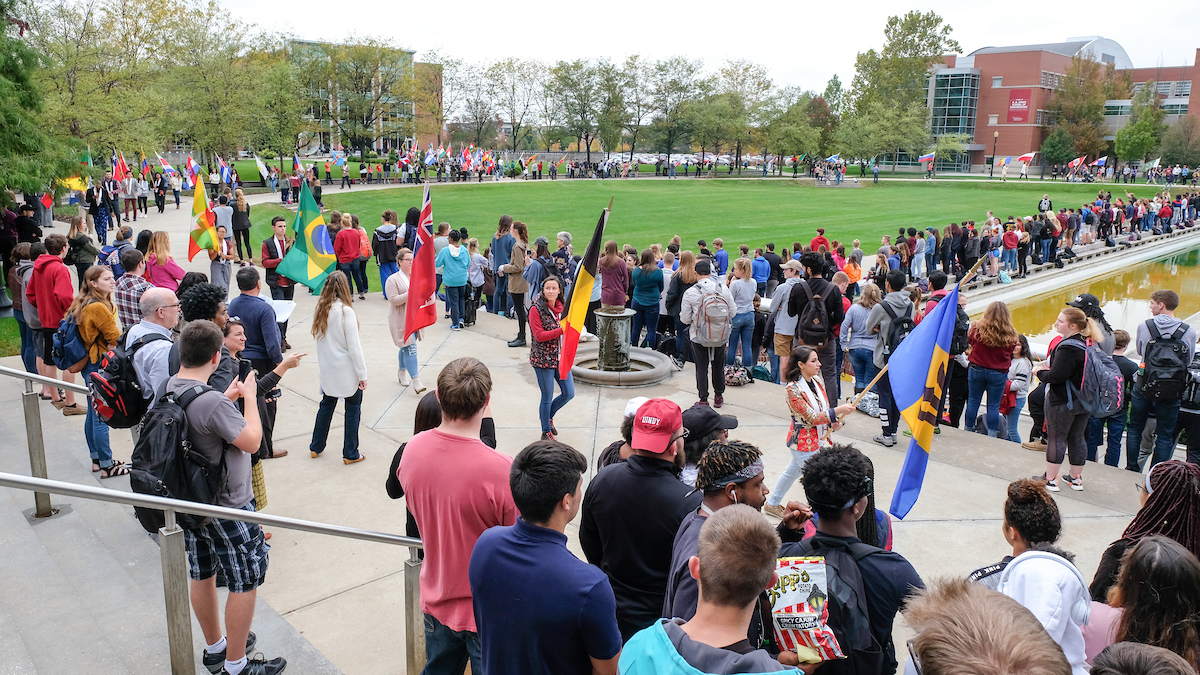 Celebration of the Flags at the University of Indianapolis
