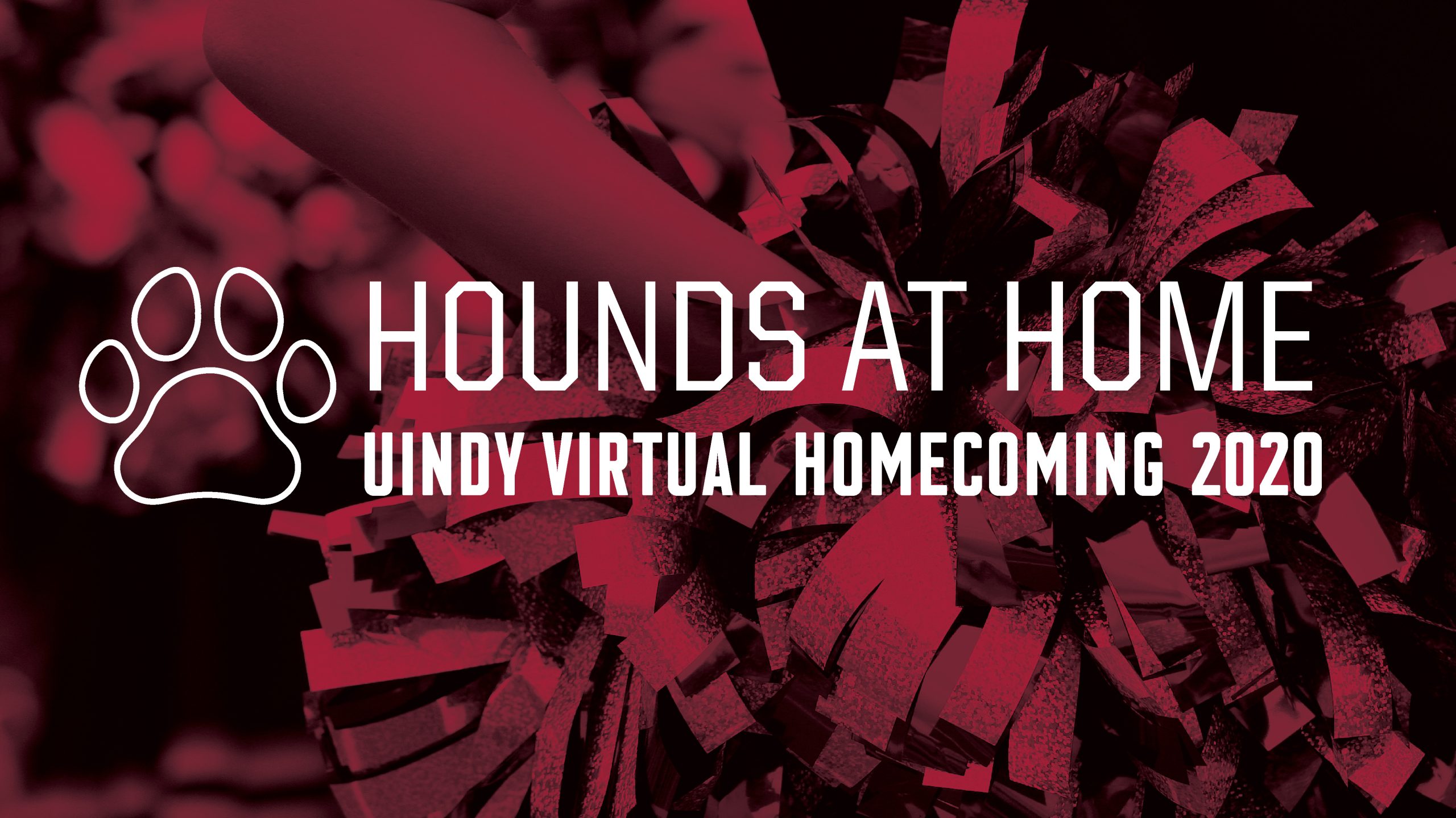 Hounds at Home Virtual Homecoming graphic