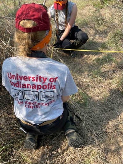 UIndy students work in Texas borderlands to identify human remains