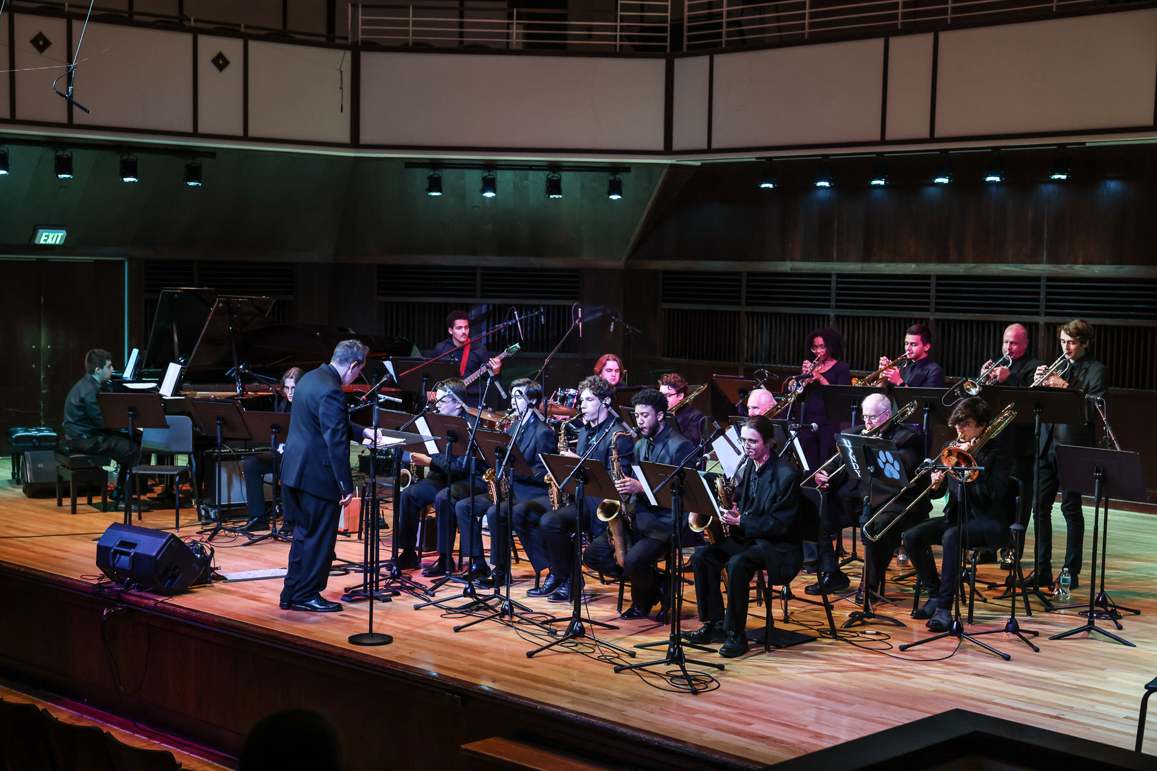 photo of UIndy Jazz Ensemble in concert