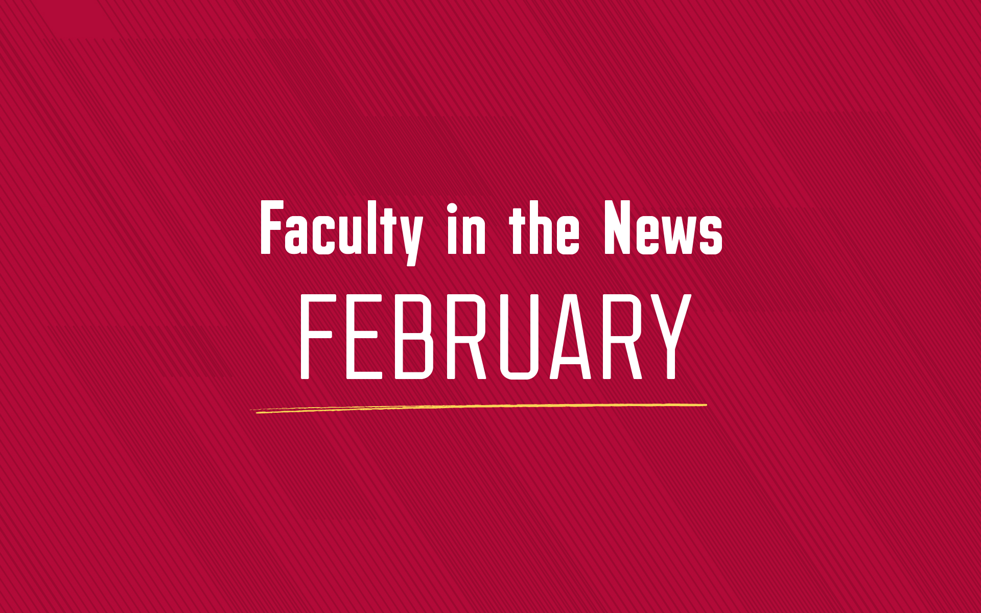 UIndy Faculty in the News February