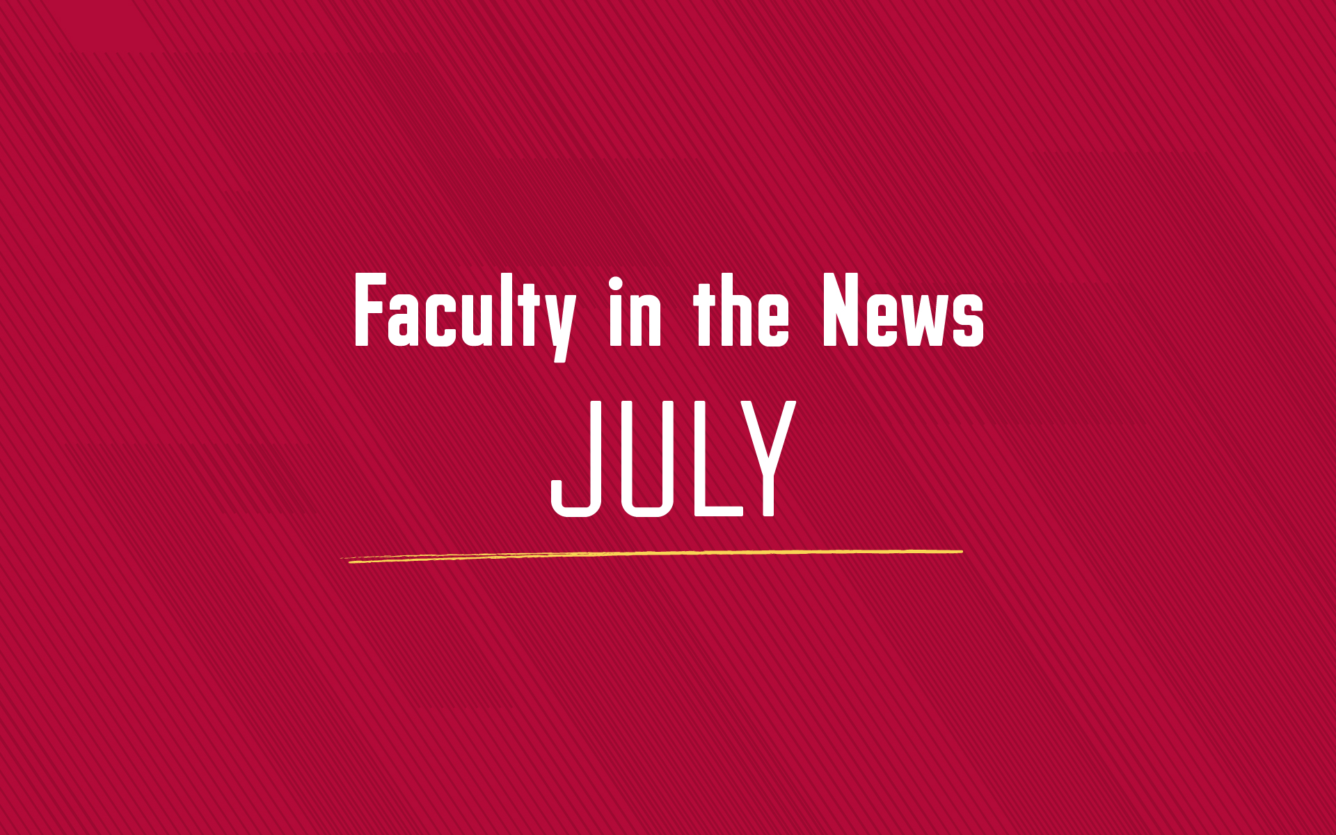 UIndy Faculty in the News July