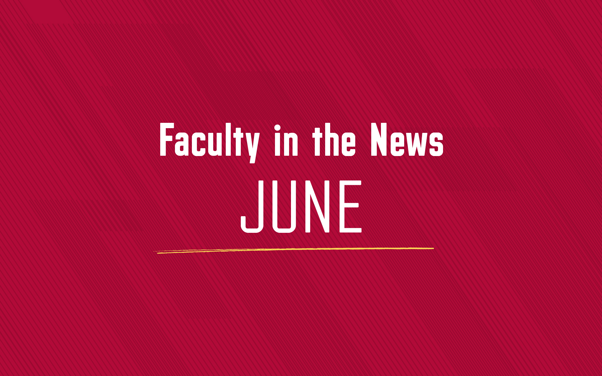 UIndy Faculty in the News June