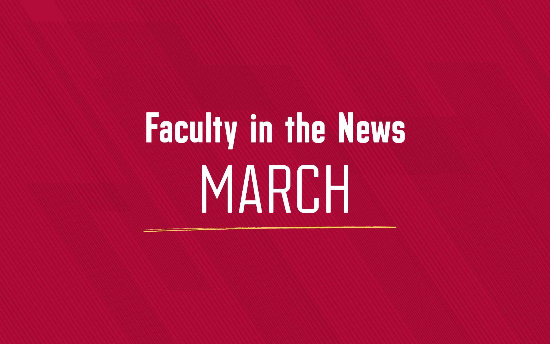 UIndy Faculty in the News March