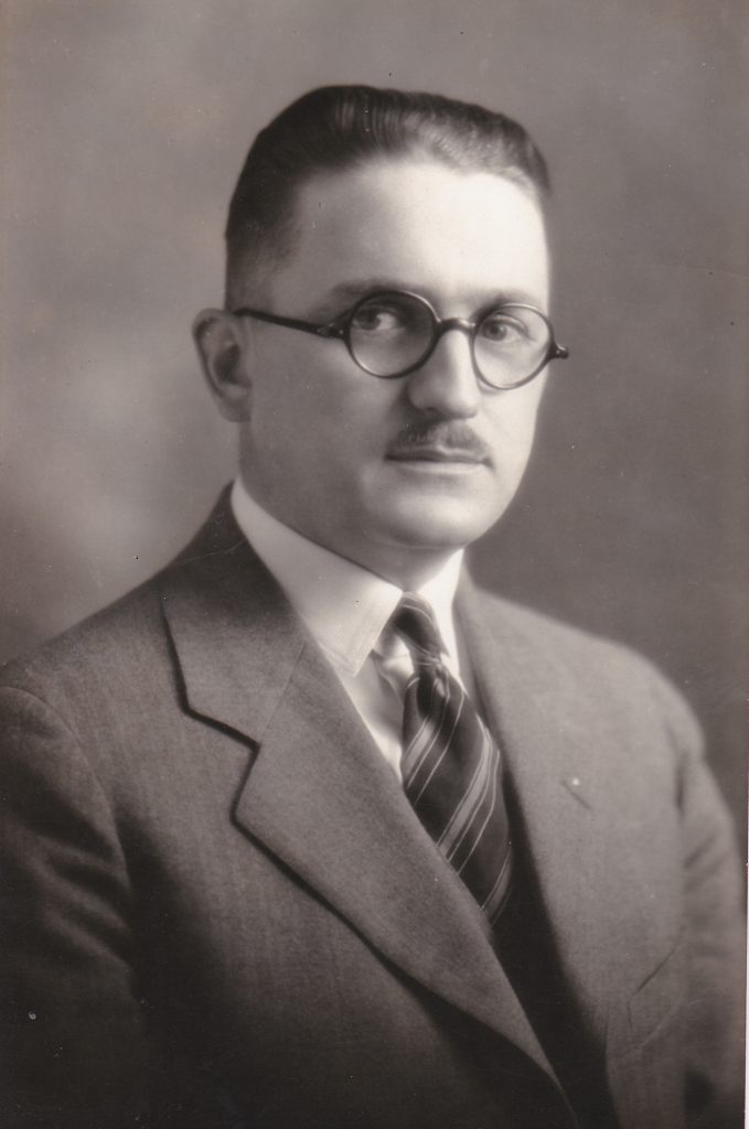 Dr. William Pitt Morgan in 1932. Courtesy: Frederick D. Hill Archives