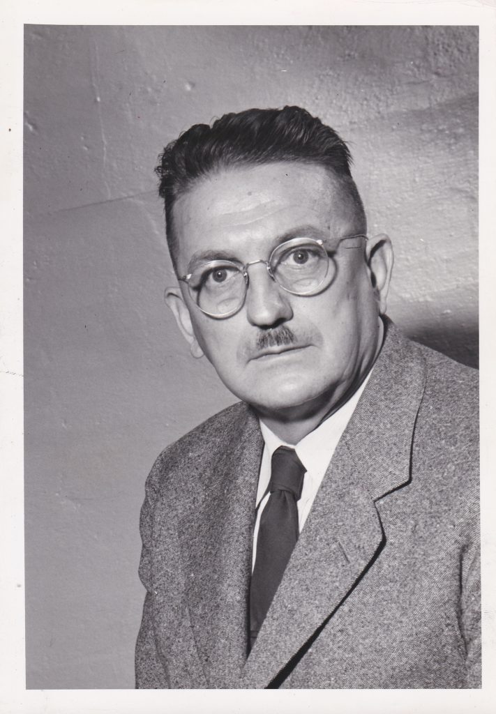 Dr. William Pitt Morgan in 1955. Courtesy: Frederick D. Hill Archives