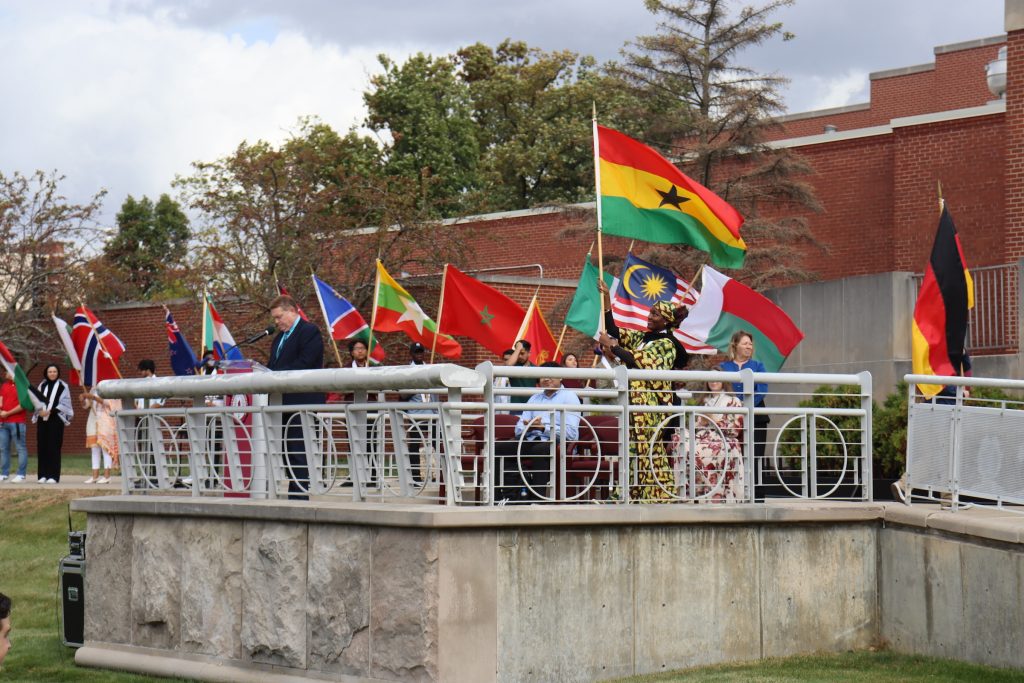 Celebration of Flags at the University of Indianapolis