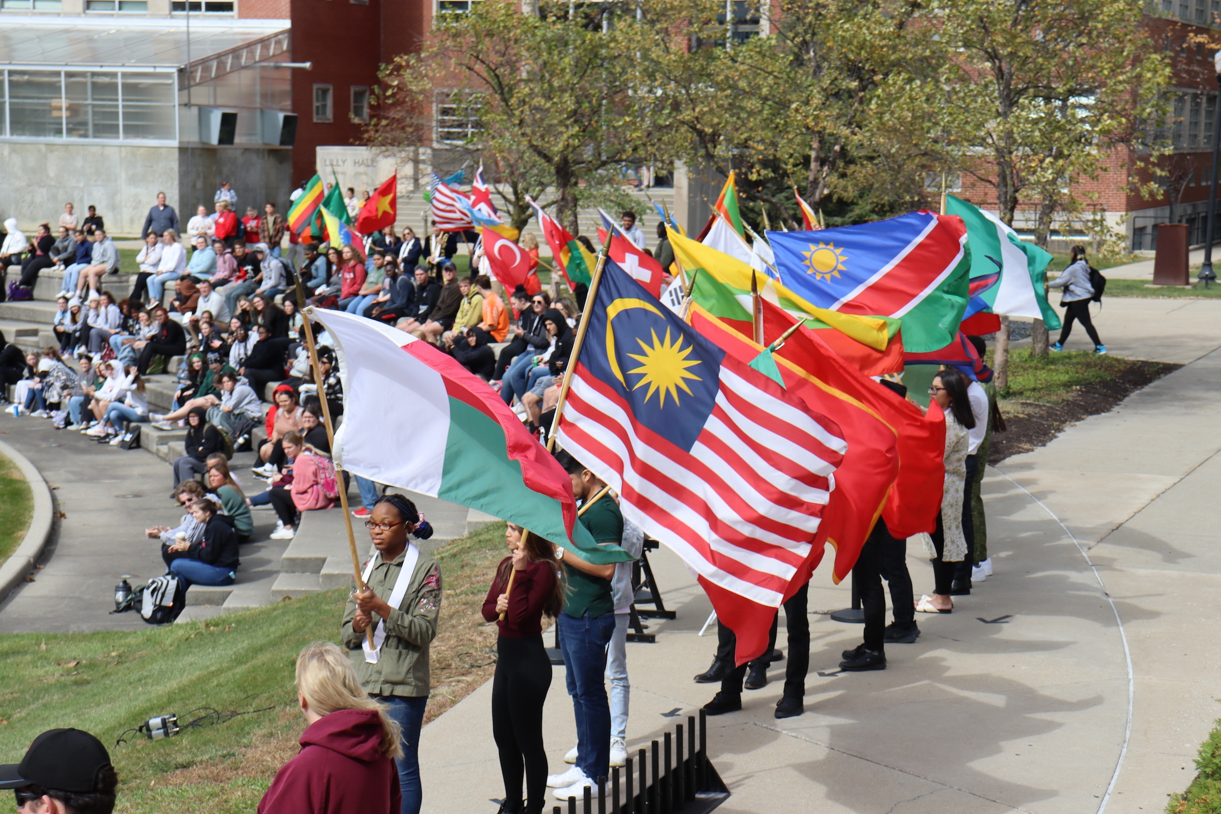 Celebration of Flags at the University of Indianapolis