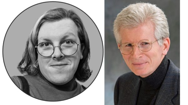 Headshots of Meadow Bridgham and Richard Ratliff