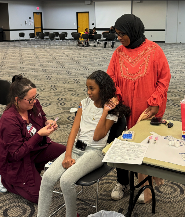 UIndy and IIC vaccination clinic on 10.31.24