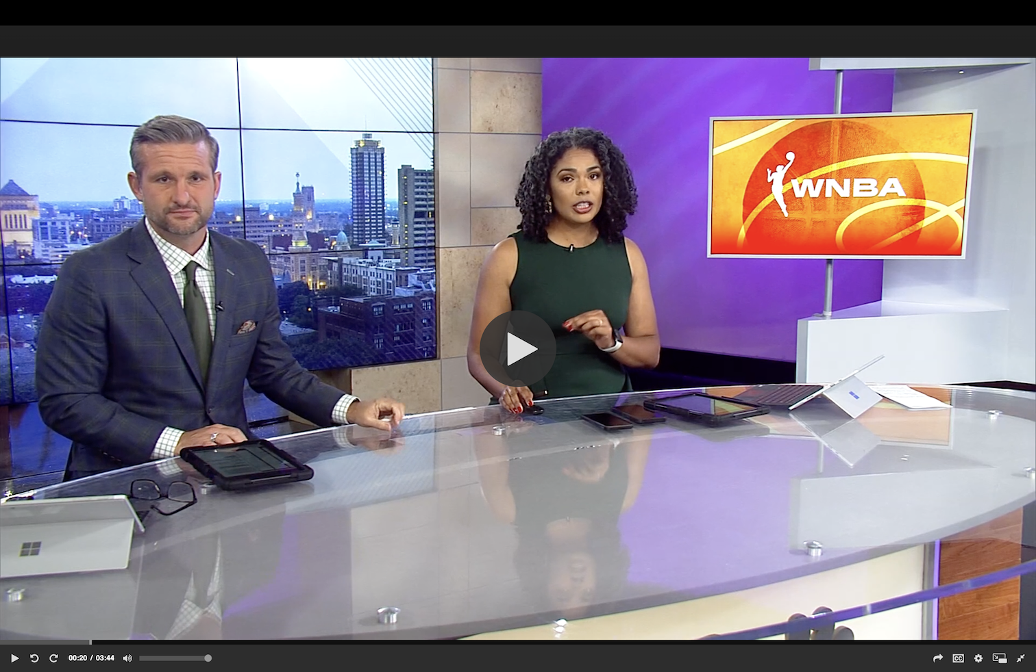 Isabell Mills was featured on WTHR.