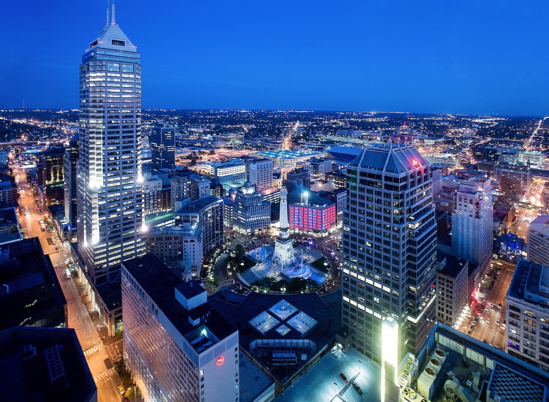 Indianapolis skyline