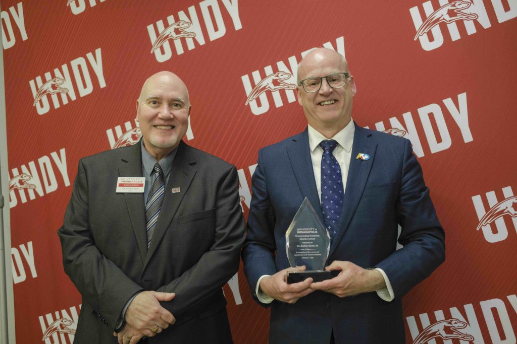 Photo of Dr. Karl Knapp and Dr. Andrew Barnes