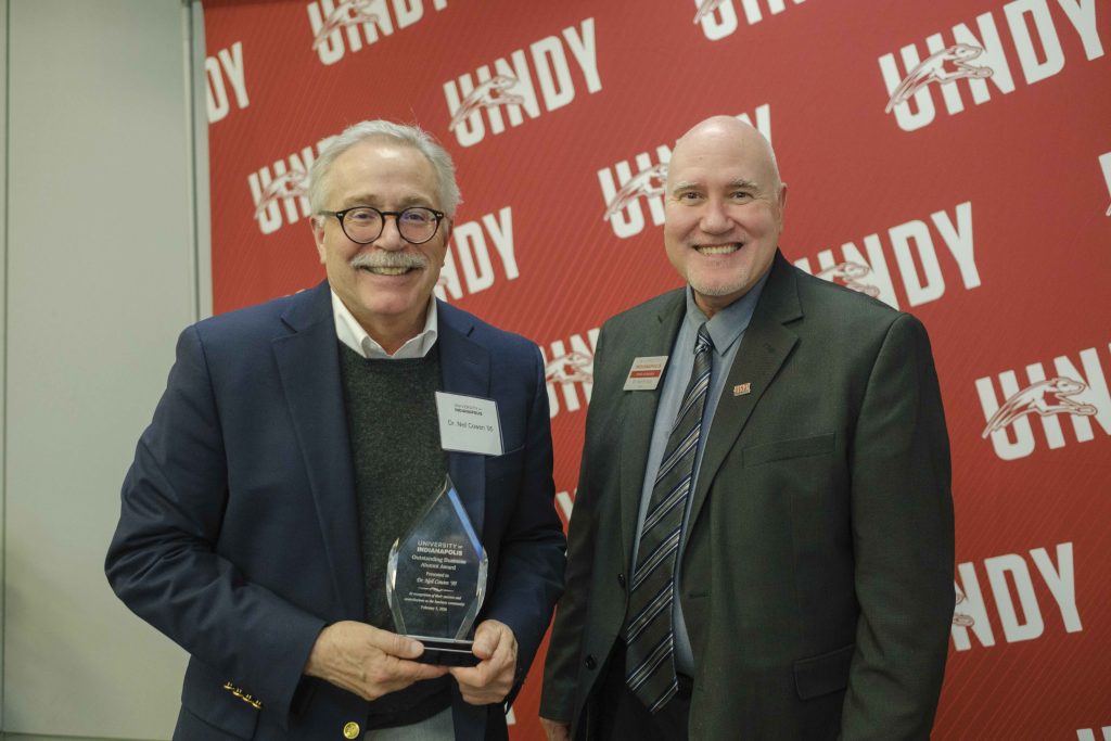 Photo of Dr. Karl Knapp and Dr. Neil Cowen