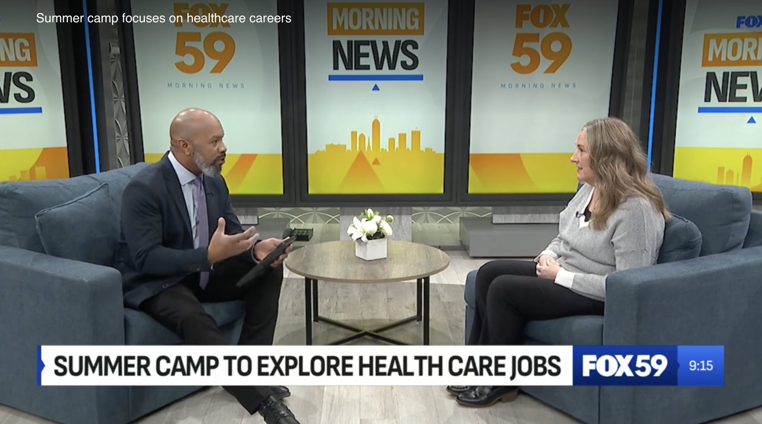 Fox 59 Summer Camp Gina Woodward