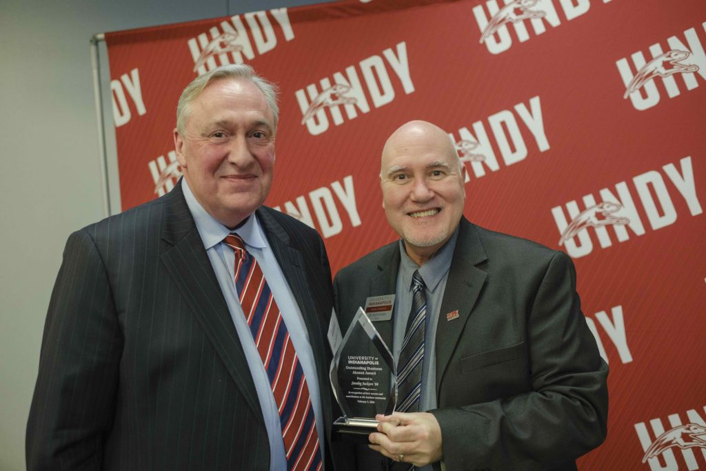 Photo of Stanley Jackson and Dr. Karl Knapp