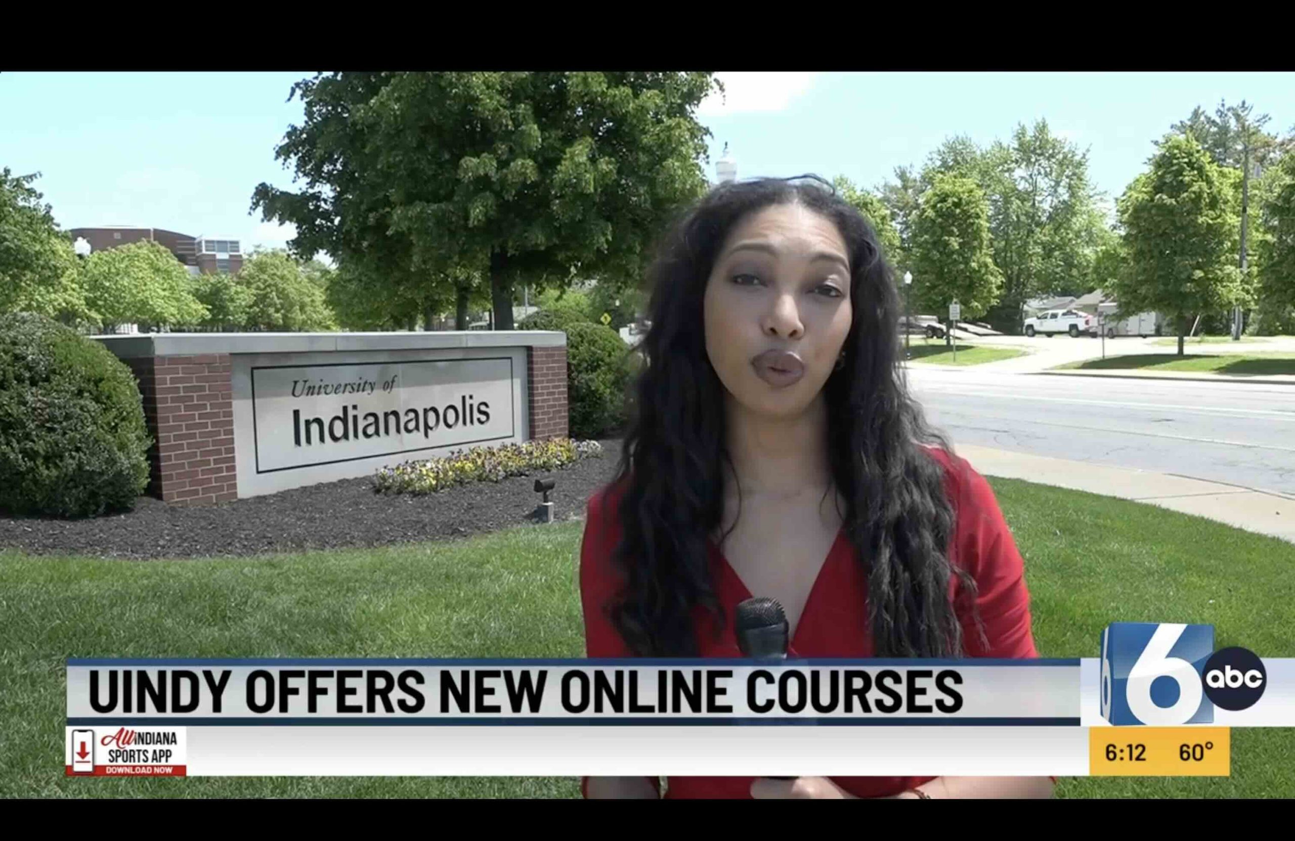 WRTV UIndy Online standup