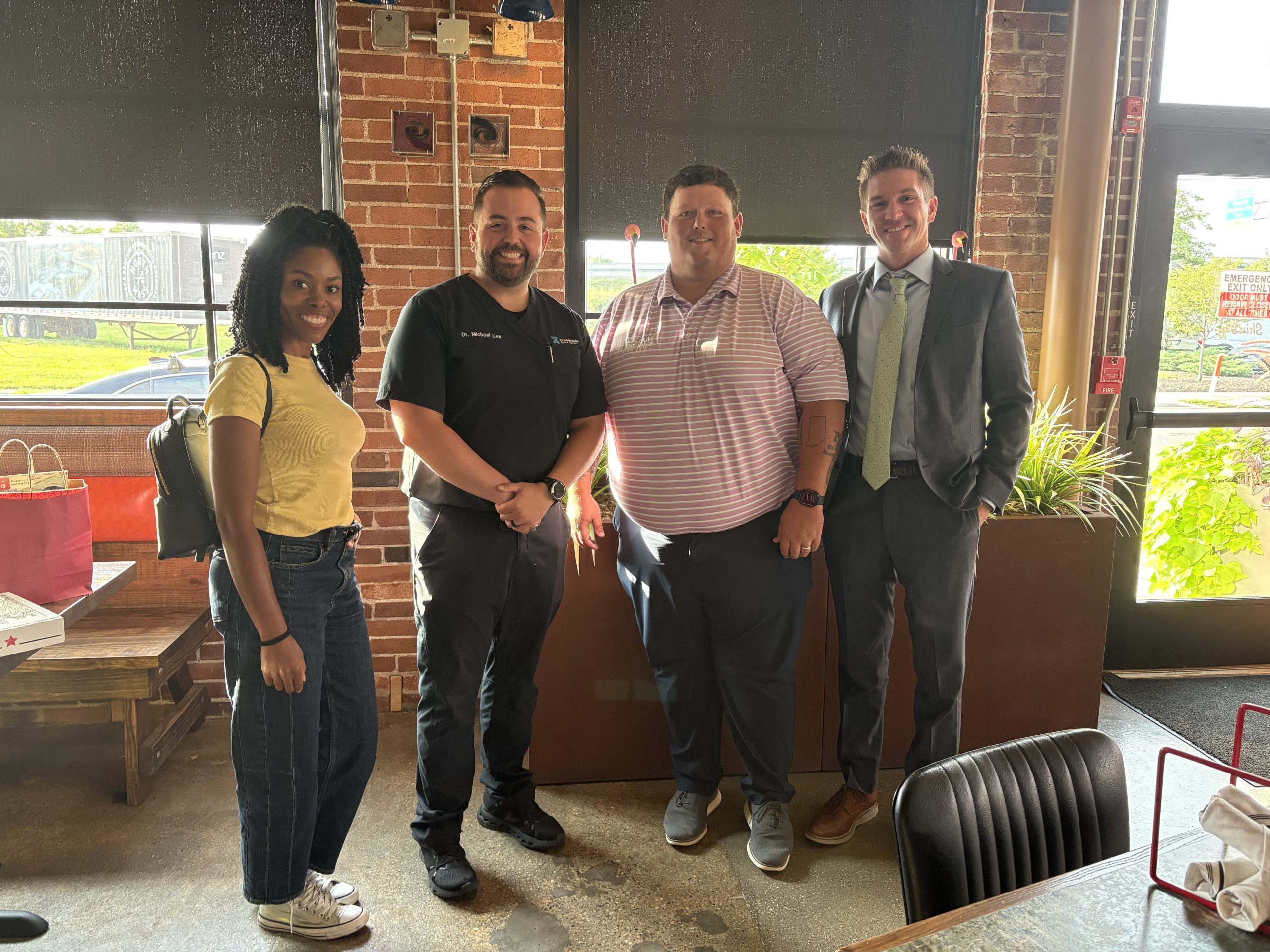 Kamellah Fluker, Dr. Michael Lea, Harry Dickson, and Berkley Ramsey